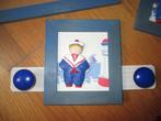Porte manteaux enfant + cadre marin, Ophalen