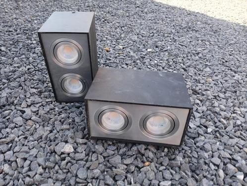 Plafondspots, Huis en Inrichting, Lampen | Spots, Gebruikt, Plafondspot of Wandspot, Metaal of Aluminium, Led, Ophalen