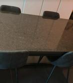 Eettafel composieten blad, Huis en Inrichting, Ophalen, 200 cm of meer, 50 tot 100 cm, Zo goed als nieuw