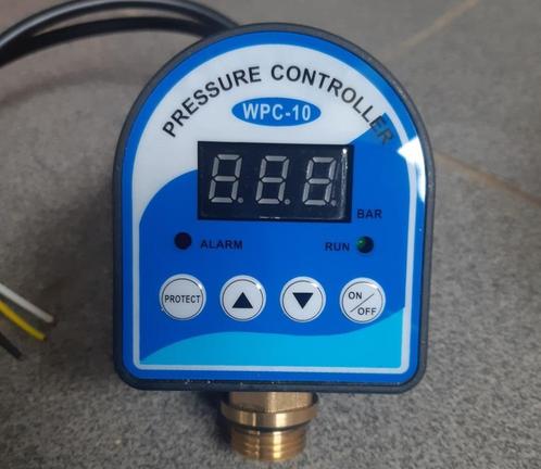 Régulateur de pression avec pressostat numérique pour pompe, Jardin & Terrasse, Pompes à eau, Neuf, Électrique, Enlèvement ou Envoi