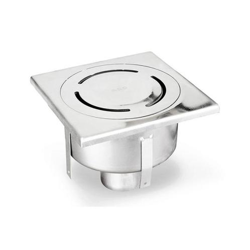 Aco Eko Home Diamant Klokputje 200x200 inox., Doe-het-zelf en Bouw, Buizen en Afvoer, Nieuw, Afvoer, Inox, Ophalen