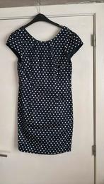 Vero moda blauw witte bol 42, Kleding | Dames, Jurken, Ophalen of Verzenden, Zo goed als nieuw, Blauw