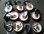 zwenkwielen 80/125mm, Prima staat als Nieuw, Doe-het-zelf en Bouw, Zwenkwielen, Ophalen of Verzenden, Zo goed als nieuw