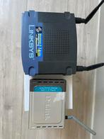 Linksys Cisco router & D-link acces point, Ophalen, Gebruikt, Router