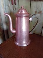 Koperen koffiepot met houten handvat, Antiek en Kunst, Ophalen