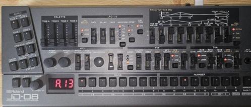 Roland JD-08 (Boutique), Muziek en Instrumenten, Synthesizers, Gebruikt, Overige aantallen, Roland, Met midi-aansluiting, Ophalen of Verzenden