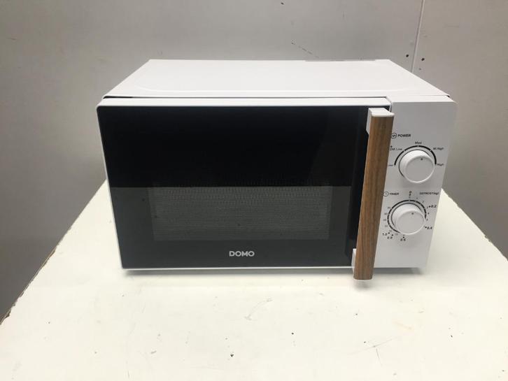 (55) Recentere microgolf Domo witte kleur, Elektronische apparatuur, Ovens, Zo goed als nieuw, Ophalen