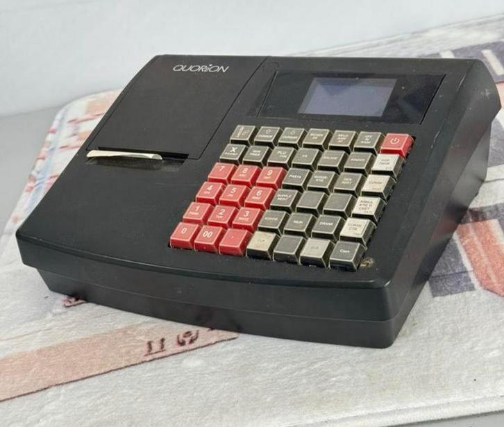 QUORION POS-systeem QMP 18 kassa systeem met bonprinter, Antiek en Kunst, Antiek | Kantoor en Zakelijk, Ophalen of Verzenden