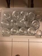 7 stuks voor 5 euro inmaak bokaal 3/4 L met sluitingsklip, Ophalen, Zo goed als nieuw