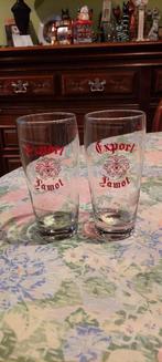 2 vintage glazen lamot export, Verzamelen, Ophalen of Verzenden, Zo goed als nieuw