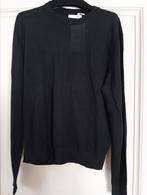 Pull ZARA en laine mérinos noir clair, taille : M, Vêtements | Hommes, Pulls & Vestes, Enlèvement ou Envoi, Comme neuf, Taille 48/50 (M)