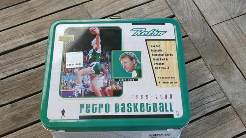 Boston Celtics fan board + UD Larry Bird Lunchbox and cards, Verzamelen, Retro, Overige typen, Verzenden