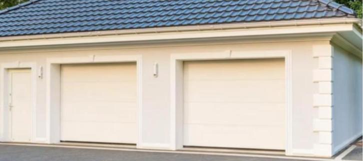 sectionale garagepoort automatische in kit wit, Doe-het-zelf en Bouw, Deuren en Vliegenramen, Ophalen