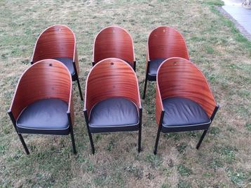 6 stoelen "philippe starck" beschikbaar voor biedingen