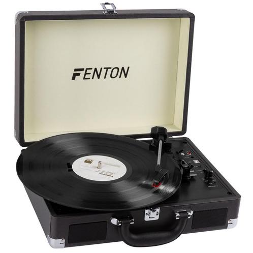 Fenton RP115C retro platenspeler (met Bluetooth), Audio, Tv en Foto, Platenspelers, Nieuw, Platenspeler, Overige merken, Automatisch