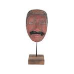 Ancien masque de théâtre de Bali en bois, Enlèvement ou Envoi