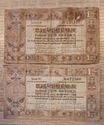 Zilverbon 1 gulden 1938, Postzegels en Munten, Bankbiljetten | Nederland, Setje, 1 gulden, Ophalen of Verzenden
