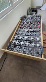 Enkel bed elektrisch hoofd- en voeteinde, Huis en Inrichting, Slaapkamer | Bedden, Ophalen, Verstelbaar, 90 cm, Eenpersoons