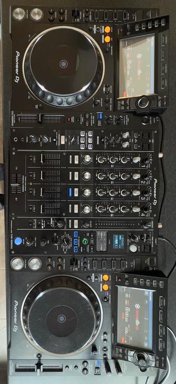 Te koop: Pioneer Nexus2 DJ-set CDJ-2000NXS2 x2 + DJM-900NXS2, Enlèvement, DJ-Set, Pioneer