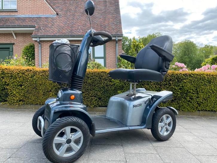 Scootmobiel L & M Mezzo Uitstekend elektrische Invalidescoot, Diversen, Rolstoelen, Zo goed als nieuw, Elektrische rolstoel, Inklapbaar