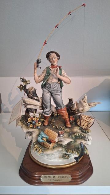 Porcellane Principe “Il Pescatore” (De Visser) – Capodimonte beschikbaar voor biedingen