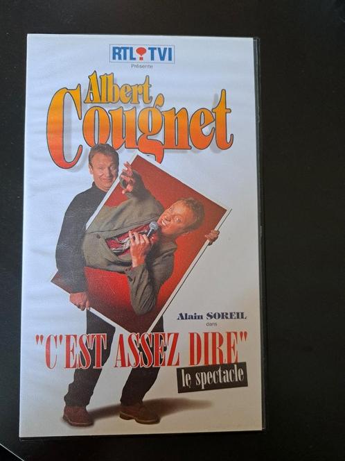 VHS Albert Cougnet c est assez dire ( spectacle), CD & DVD, VHS | Film, Utilisé, Enlèvement ou Envoi