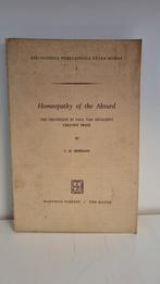 Homeopathie of the Absurd. E.M. Beekman, Comme neuf, Enlèvement