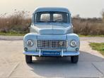 Volvo P210 Duett, IJsblauw, prachtige staat, rijdt super, Auto's, Oldtimers, Achterwielaandrijving, Blauw, Leder en Stof, Lederen bekleding