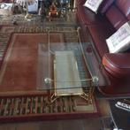 Splinternieuwe salon met glazen tafeltje, Antiek en Kunst, Antiek | Meubels | Tafels, Ophalen