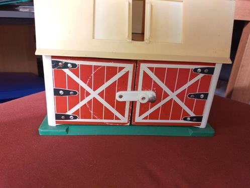 VINTAGE  FICHER PRICE  BOERDERIJ, Kinderen en Baby's, Speelgoed | Poppenhuizen, Gebruikt, Ophalen