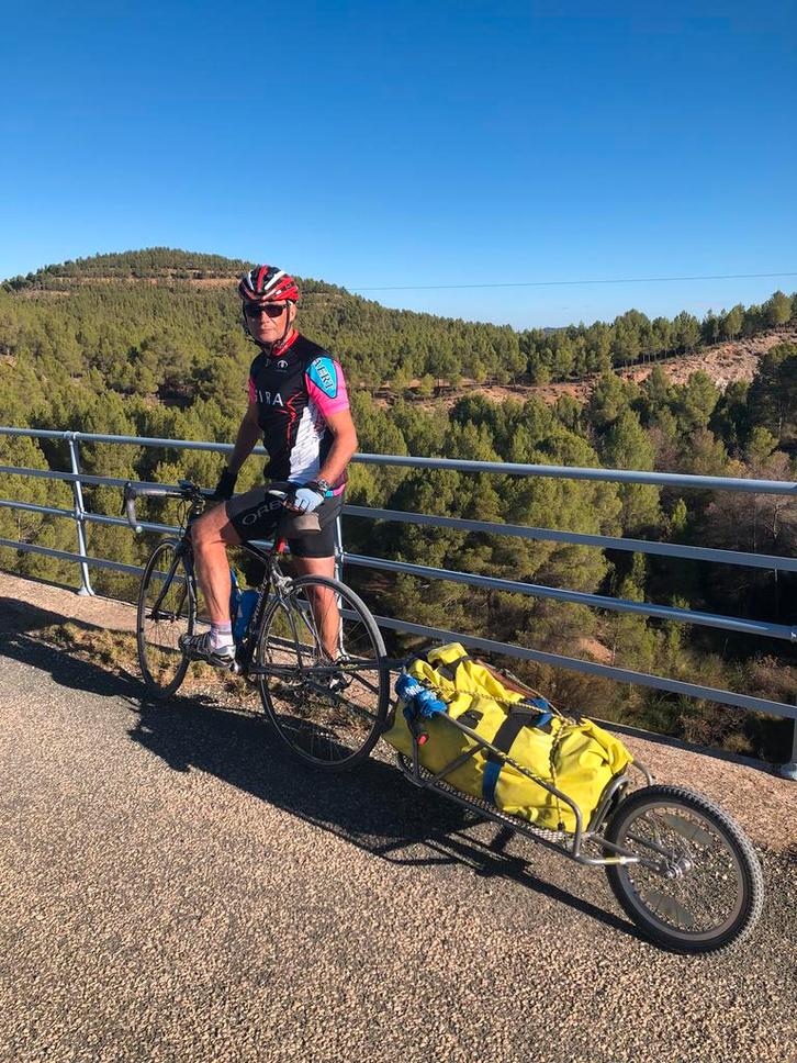 Fietsbagagewagentje, Fietsen en Brommers, Fietsaccessoires | Bagagedragers, Gebruikt, Ophalen