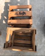 Houten kistjes, Verzamelen, Ophalen, Zo goed als nieuw, Leffe