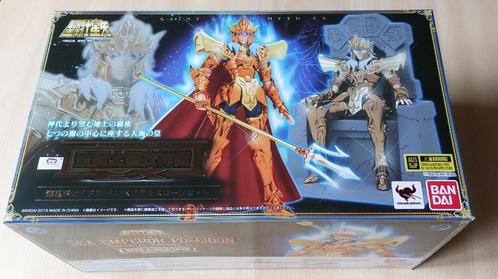 Myth cloth ex Poséidon deluxe Julian Solo Bandaï saint seiya, Verzamelen, Beelden en Beeldjes, Gebruikt, Fantasy, Ophalen of Verzenden