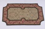 Zijden rechthoekig sierkleedje, met gouden motieven, 60/35, Ophalen of Verzenden