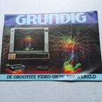 Grundig: folder/advertentie TV en Videorecorder 1982., Boeken, Catalogussen en Folders, Ophalen of Verzenden, Gelezen, Folder