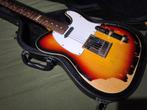 ESP LTD TE 202 Telecaster/sunburst relic + EMG, Muziek en Instrumenten, Ophalen, Gebruikt, Solid body
