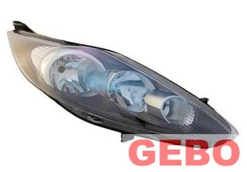 Ford fiesta 2008/2013 koplamp rechts voor H1+H7 zwarte frame