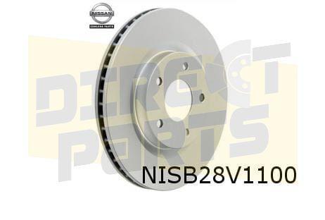 Nissan Qashqai (J11) remschijf voor (per stuk) Origineel! 40, Auto-onderdelen, Remmen en Aandrijving, Nissan, Nieuw, Verzenden
