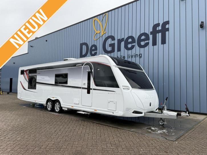 Kabe Imperial 880 TDL FK E8, Caravans en Kamperen, Caravans, Bedrijf, tot en met 3, 2000 kg en meer, Rondzit, Kabe, 8 meter en meer