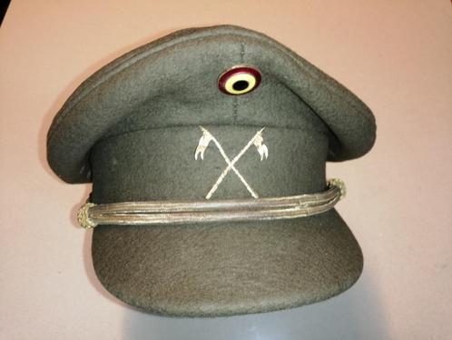 BELGIQUE - ABL - KEPI OFFICIER LANCIER - 1964, Verzamelen, Militaria | Algemeen, Landmacht, Helm of Baret, Ophalen of Verzenden