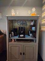 Koffiebar zonder inhoud, enkel kast met verlichting, Ophalen