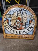Grimbergen emaille bord, Verzamelen, Merken en Reclamevoorwerpen, Ophalen of Verzenden, Zo goed als nieuw