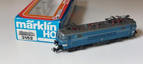 SNCB/NMBS MARKLIN ELEKTRISCHE LOCOMOTIEF 1605 *HO*AC N 3152, Hobby en Vrije tijd, Modeltreinen | H0, Zo goed als nieuw, Locomotief