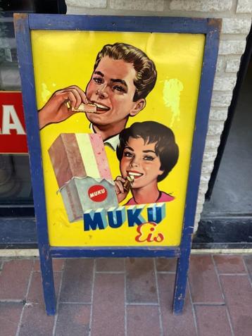 Reclamebord jaren 60 ! beschikbaar voor biedingen