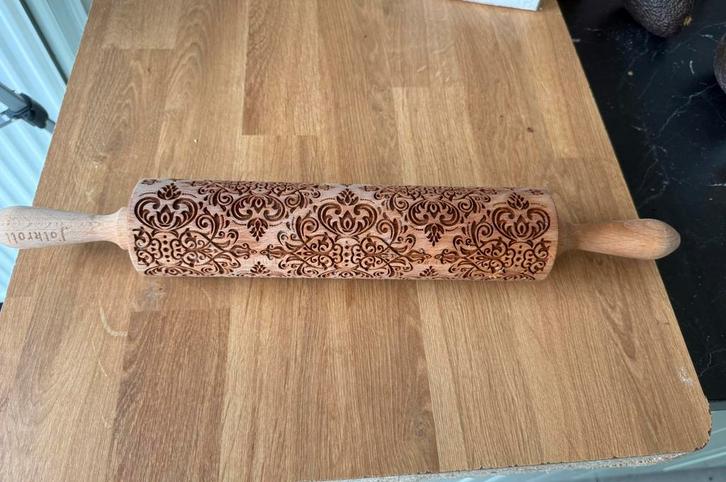 Folkroll deegrollen en koekjesstempel, Hobby & Loisirs créatifs, Confection de Gâteaux & Cupcakes, Neuf, Enlèvement ou Envoi