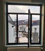 aluminium raam RAL 8019 grijsbruin 188 cm hoog  165 cm breed, Doe-het-zelf en Bouw, Ophalen, Gevelraam of Ruit, Gebruikt, 160 cm of meer