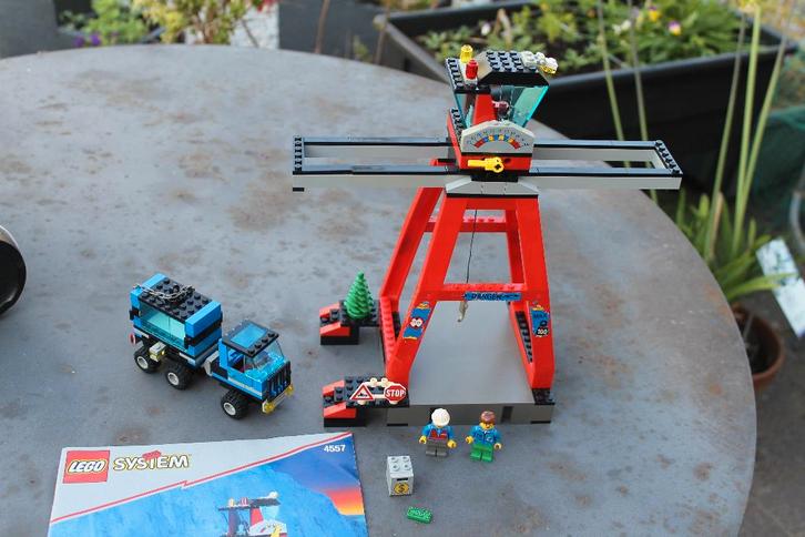 LEGO 4557 Freight Loading Station Met boekje, Kinderen en Baby's, Speelgoed | Duplo en Lego, Gebruikt, Lego, Complete set, Ophalen of Verzenden