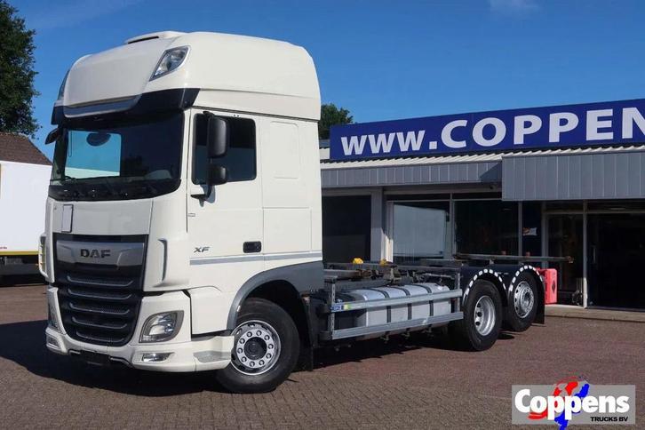DAF XF 106.450 Wissellaadbaksysteem / Chassis, Auto's, Vrachtwagens, Bedrijf, ABS, Airconditioning, Cruise Control, DAF, Diesel