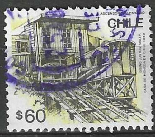 Chili 1989 - Yvert 925 - Transportmogelijkheden (ST), Postzegels en Munten, Postzegels | Amerika, Gestempeld, Verzenden