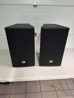 2x audac px110 mk2 zwart passieve luidsprekers, Enlèvement, Utilisé, 120 watts ou plus, Haut-parleur central